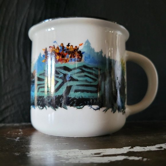 Owlcrate Harry Potter Year 4 Goblet of Fire Coffee Mug Cara Kozik Design - Picture 3 of 6